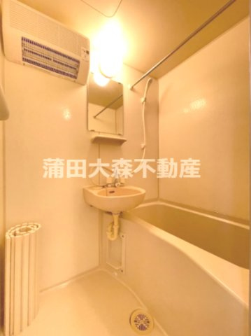 シャンテ蒲田の浴室