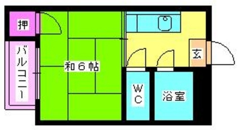 【間取り】 | フローラル井尻