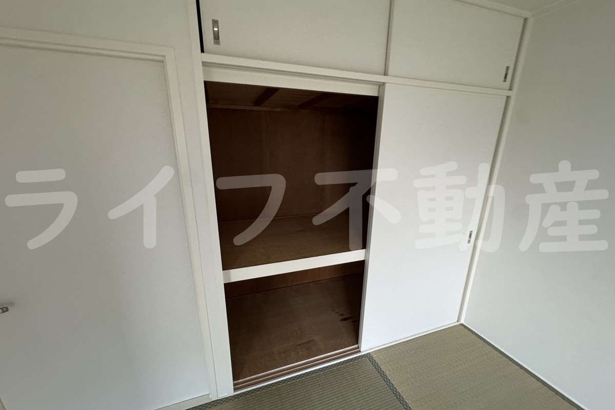 プチハイツ田中の収納|収納のためのスペースです