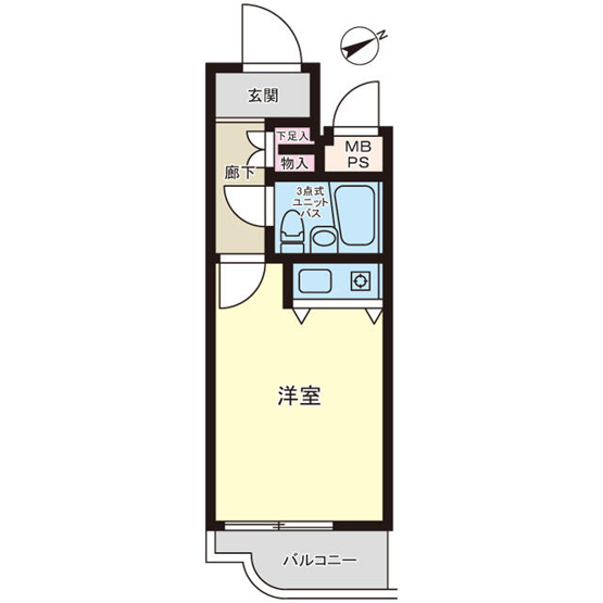 【間取り】 | クリオ大森壱番館