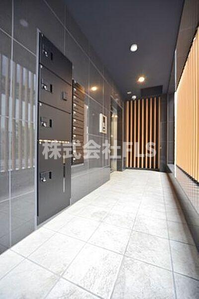 中央区日本橋浜町３丁目の賃貸マンションのロビー