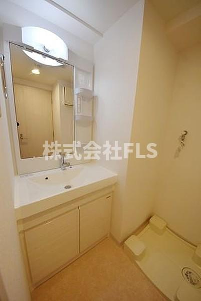 中央区日本橋浜町３丁目の賃貸マンションの洗面所