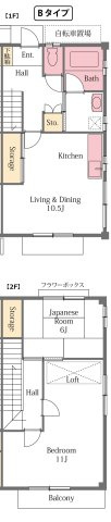 フェアリーズガーデン入西の間取り