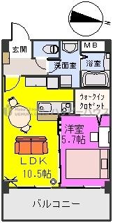 【間取り】 | グリーン　フォレスト