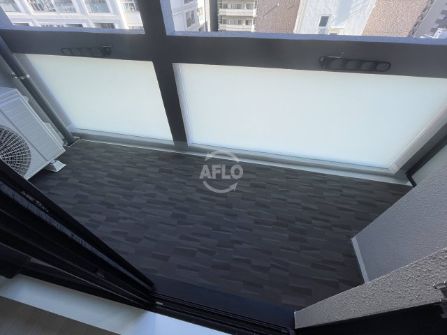 ALZA北堀江　堀江小学校区のバルコニー|ALZA北堀江　バルコニー