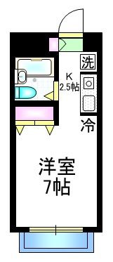 エスポワールの間取り|★角部屋です★