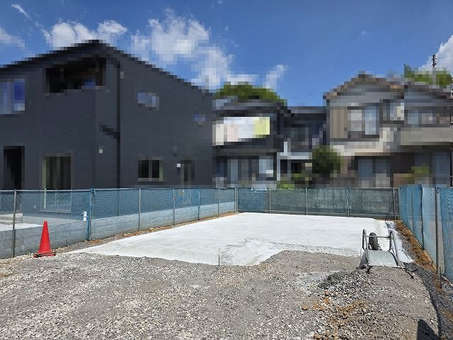 高知市鴨部　新築戸建ての外観|2026.8月：基礎工事中