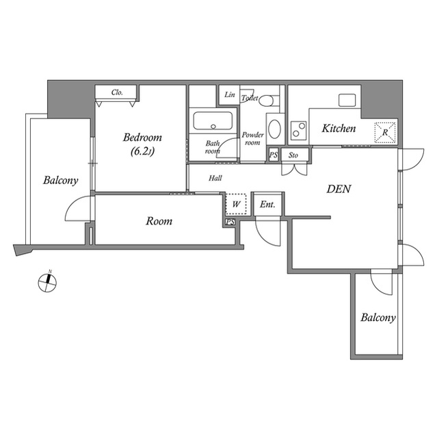 CAVANA＋麻布台の間取り