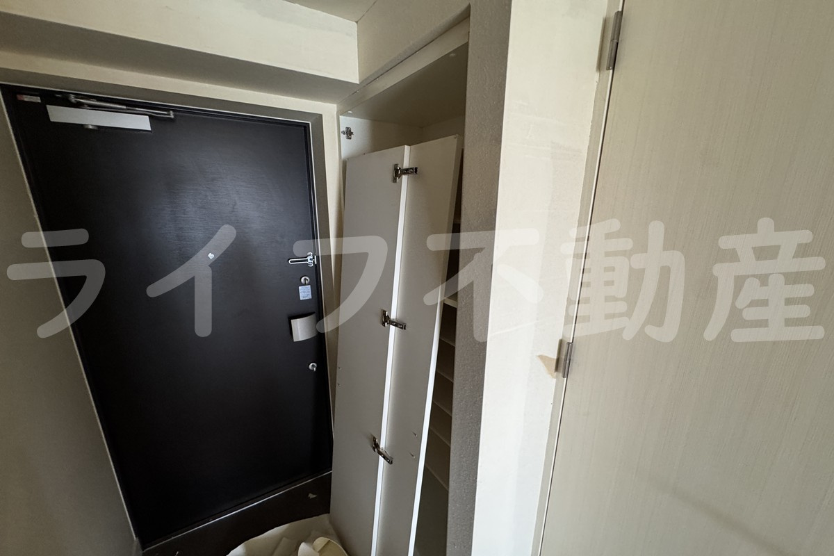 プレサンス玉造駅前の収納|収納のためのスペースです