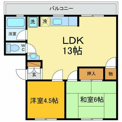 グランヴェール名東の間取り