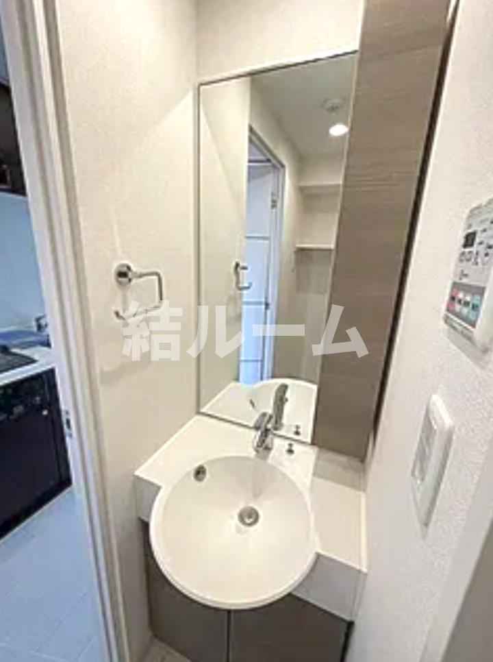 北区豊島１丁目の賃貸マンションの洗面所