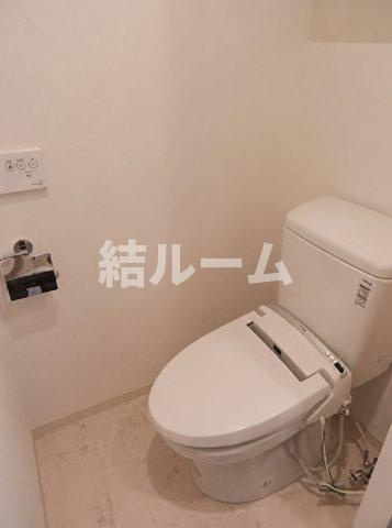 北区豊島１丁目の賃貸マンションのトイレ
