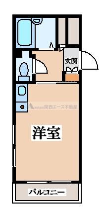 【間取り】 | 有馬パレス野崎