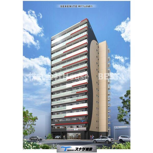 セレニテ西元町アリエの外観