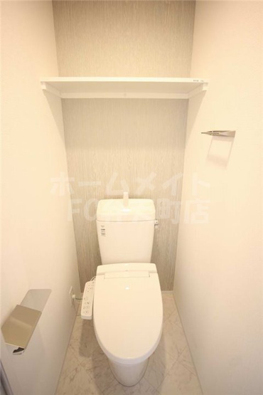 【トイレ】 | S-FORT大正リヴィエール | 落ち着いたトイレです
