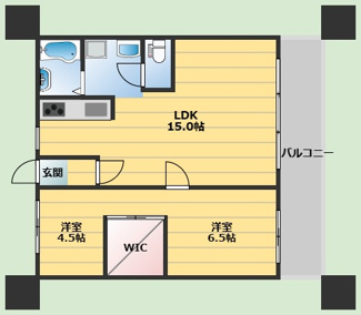 【間取り】 | クローバー・メゾン千里山