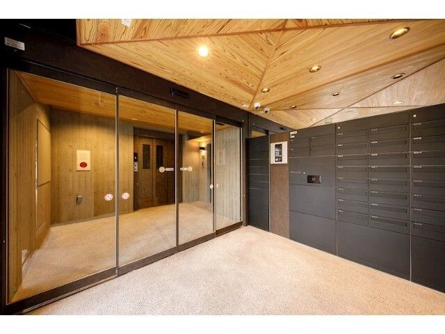 ドゥーエ西小山のエントランス