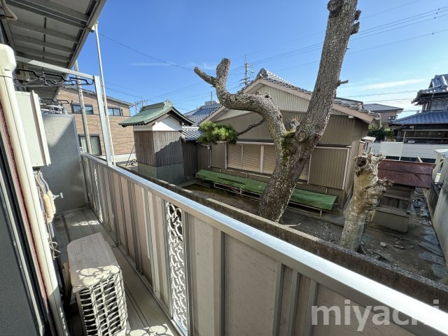 セジュール住吉　Aのバルコニー