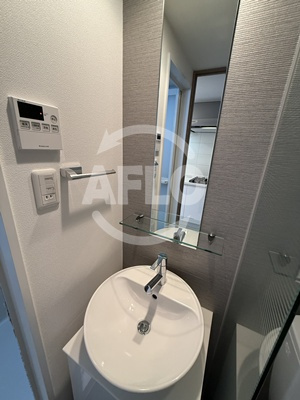 S-RESIDENCE難波Brillerの洗面所|S-RESIDENCE難波Briller 独立洗面化粧台
