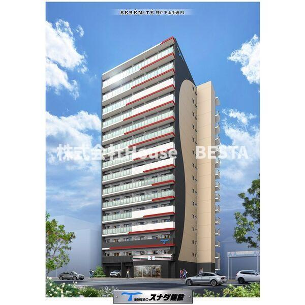 セレニテ西元町アリエの外観