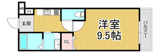 フジパレス西宮久寿川の間取り