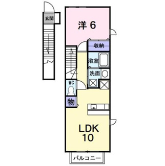 【間取り】 | スターフィールドⅢ・Ｂ