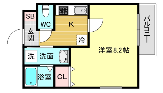【間取り】 | ヴィクトワール西宮丸橋町