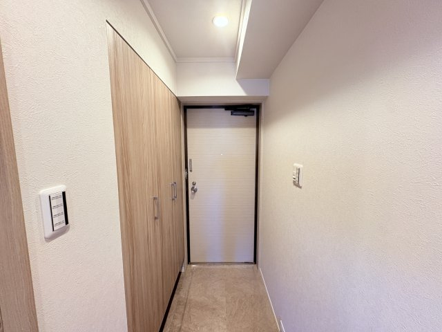 ライオンズマンション首里の玄関