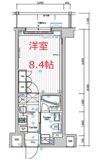 【間取り】 | シーフォルム下丸子アジールコート