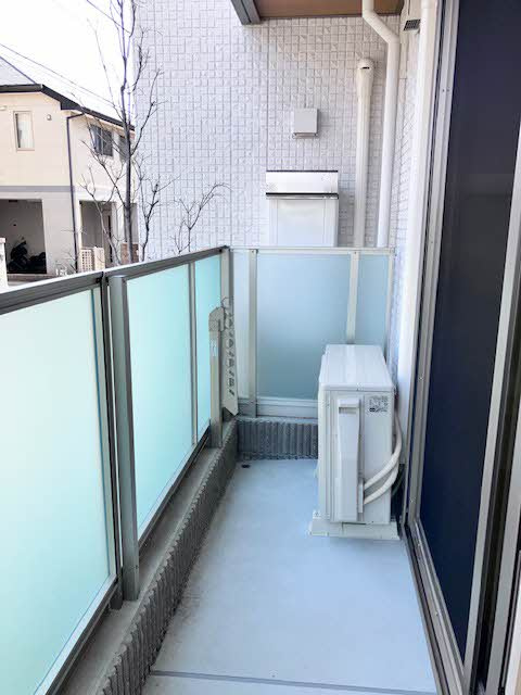 シャーメゾンはなみずきのバルコニー