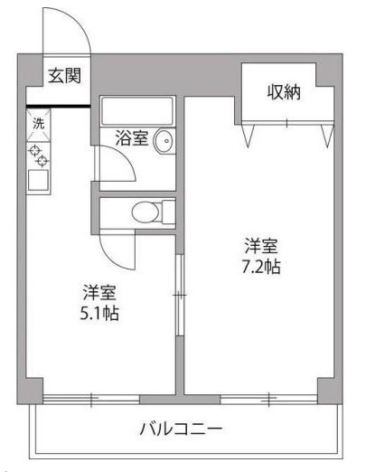 セントラル大森の間取り|間取り