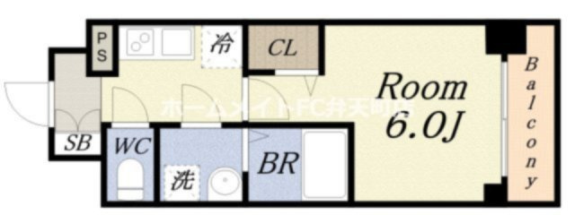 【間取り】 | エスリード中之島ザ・コア