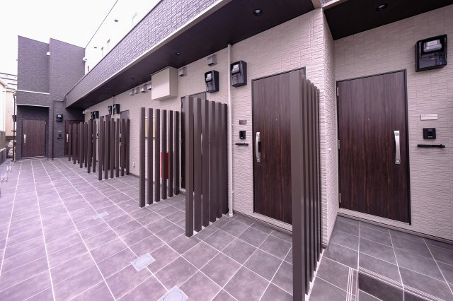 Milar青砥のエントランス|共用部も綺麗に管理されています
