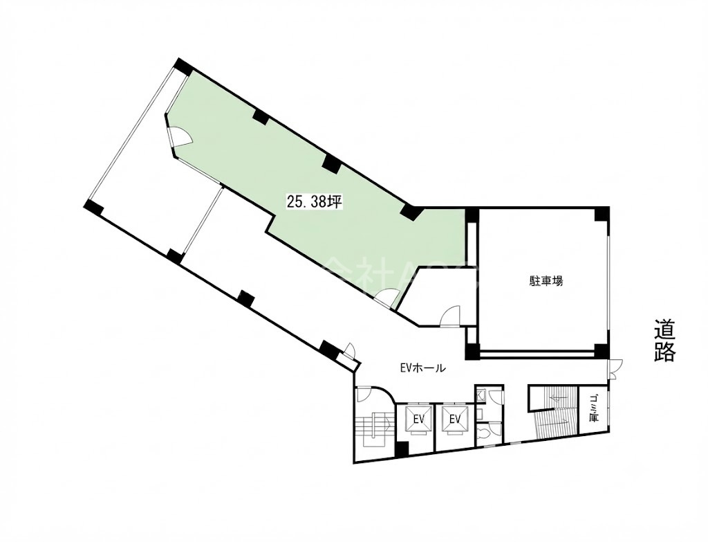 谷ビルの間取り