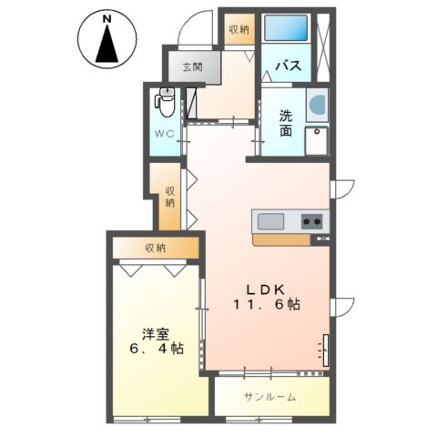 センチュリーカーサⅡの間取り