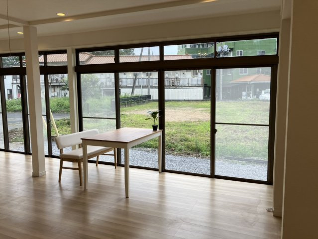 足利市大前町戸建ての展望|お庭がみえます