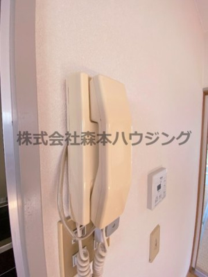 【セキュリティ】 | 　メゾンドバブ | インターフォンついてます