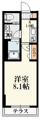 フォレストガーデン鷺宮Ⅰの間取り|★最上階★設備充実★
