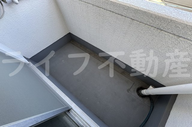 コスモハイムのバルコニー