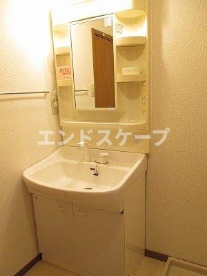 エスポワール本宿Ａの洗面所|高崎、前橋のお部屋探しはエンドスケープまで！お客様の理想お聞かせ下さい♪