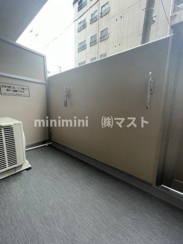 エグゼ大阪BAYCITYのバルコニー
