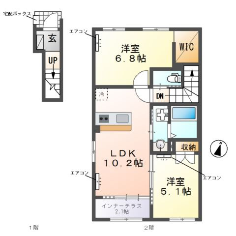 ヴァンベールの間取り