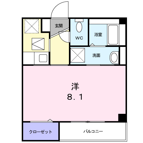 ソレーユの間取り