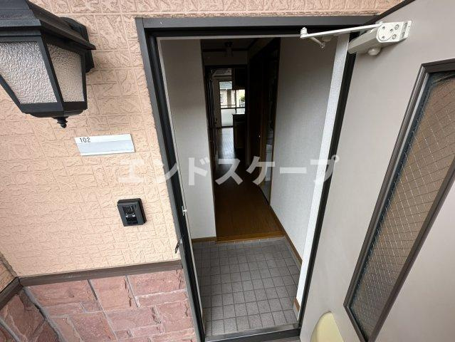 セレーノ本宿Ｂの玄関|高崎、前橋のお部屋探しはエンドスケープまで！お客様の理想お聞かせ下さい♪