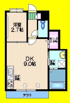 Ａｂｂｙ　Ｈｏｕｓｅの間取り|★広々ＤＫ9帖★