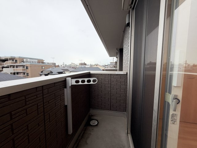 クレール天城通のバルコニー