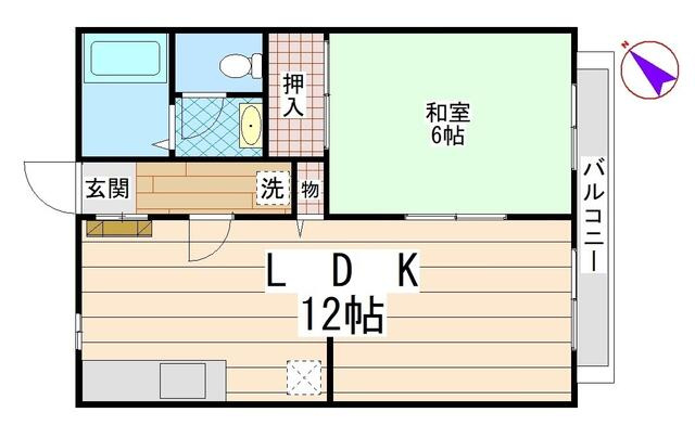 ＰＥＡＲサンビレッジ北中沢Ａ棟
