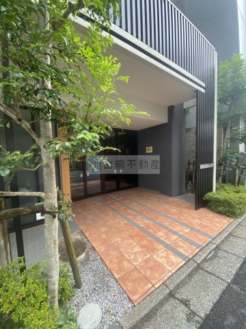 ソレアード茗荷谷のエントランス