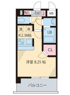 【間取り】 | ウィッシュ・スクエア・イースト | 間取りです。