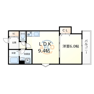 【間取り】 | NAGAMORI新深江 | NAGAMORI新深江　間取り